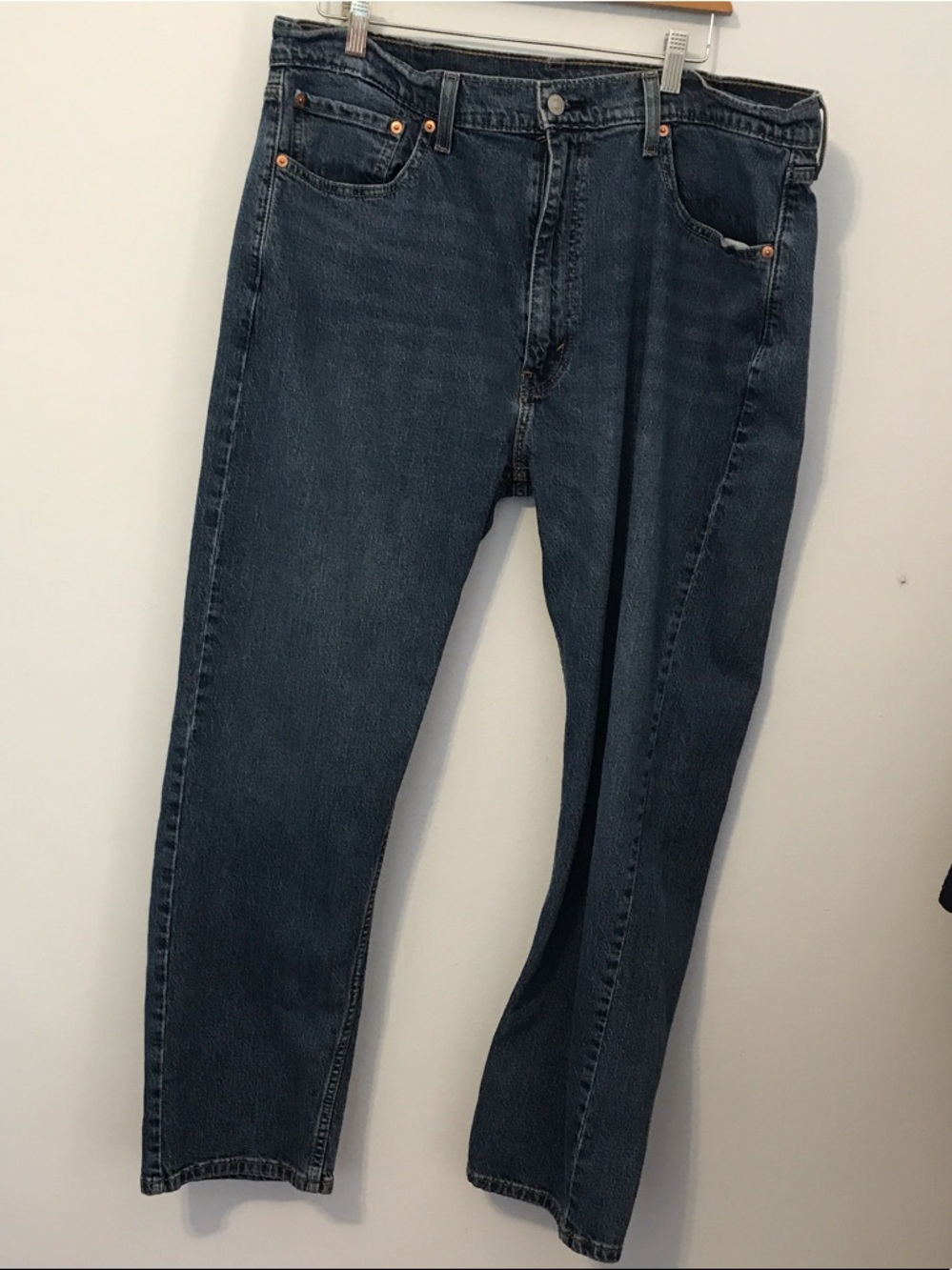 4- Levi's 505 Men's Straight Jeans - 40 x30 - Picture 6 of 14